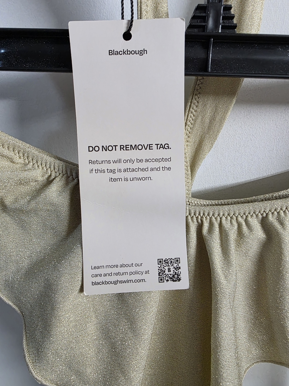 Blackbough Shimmery Cream Underwire Bikini Set - Picture 3 of 4